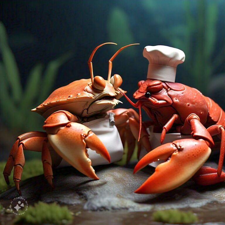 A Crab And A Lobster Are Secretly Dating