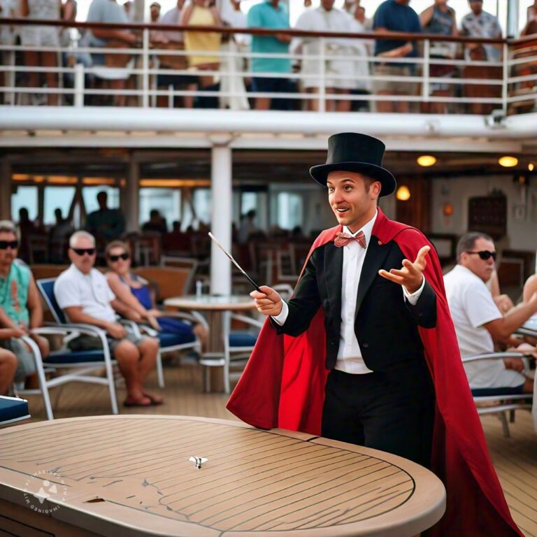 A Magician Worked On A Cruise Ship