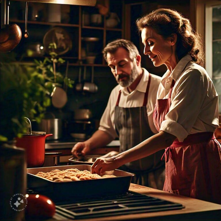 A wife prepared special dinner for her husband