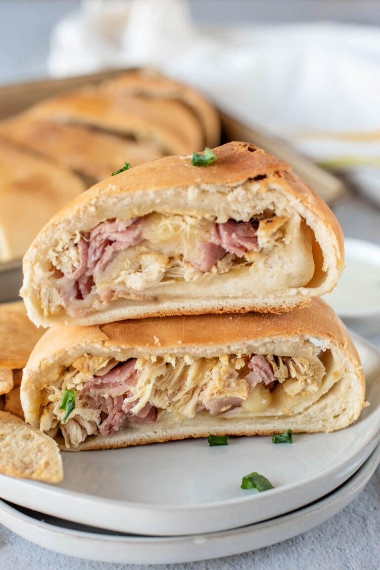Chicken Cordon Bleu Stromboli