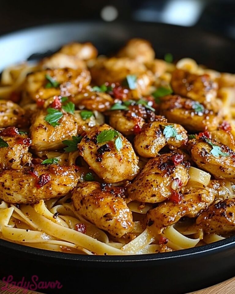 Spicy Cajun Chicken and Linguine in One-Pan Wonder
