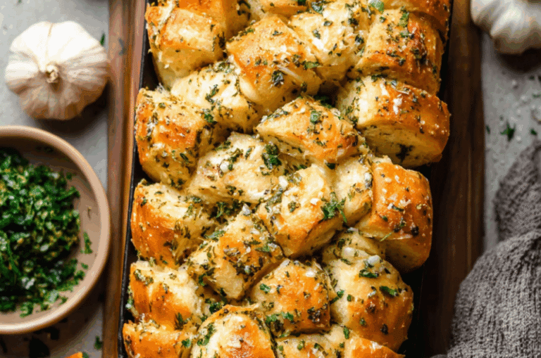 Pull Apart Garlic Bread
