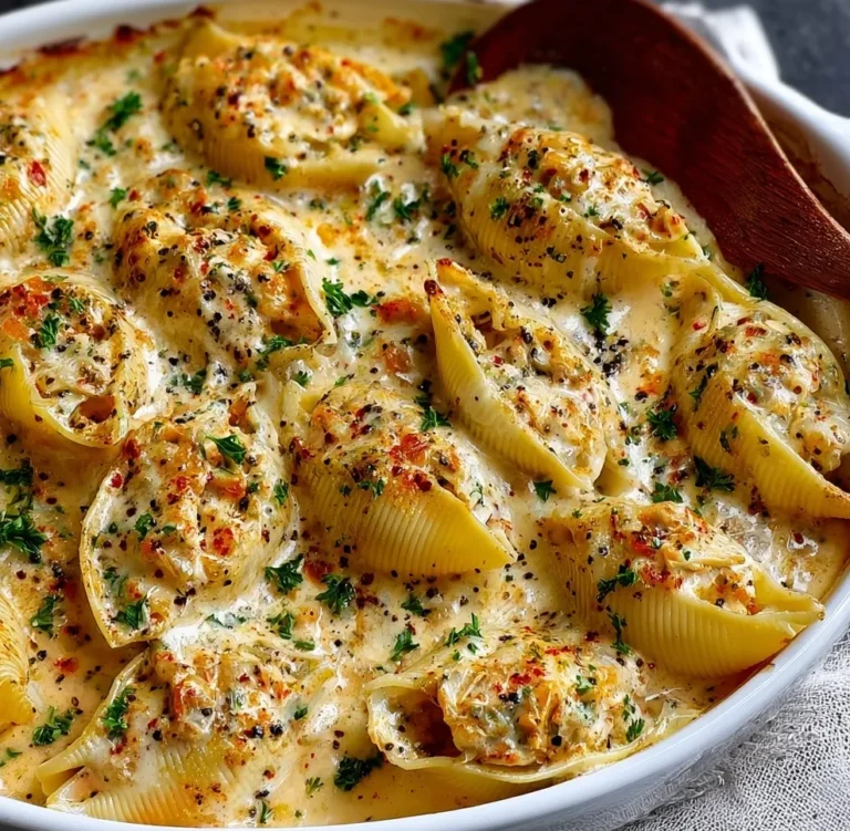 Creamy Cajun Chicken Stuffed Shells
